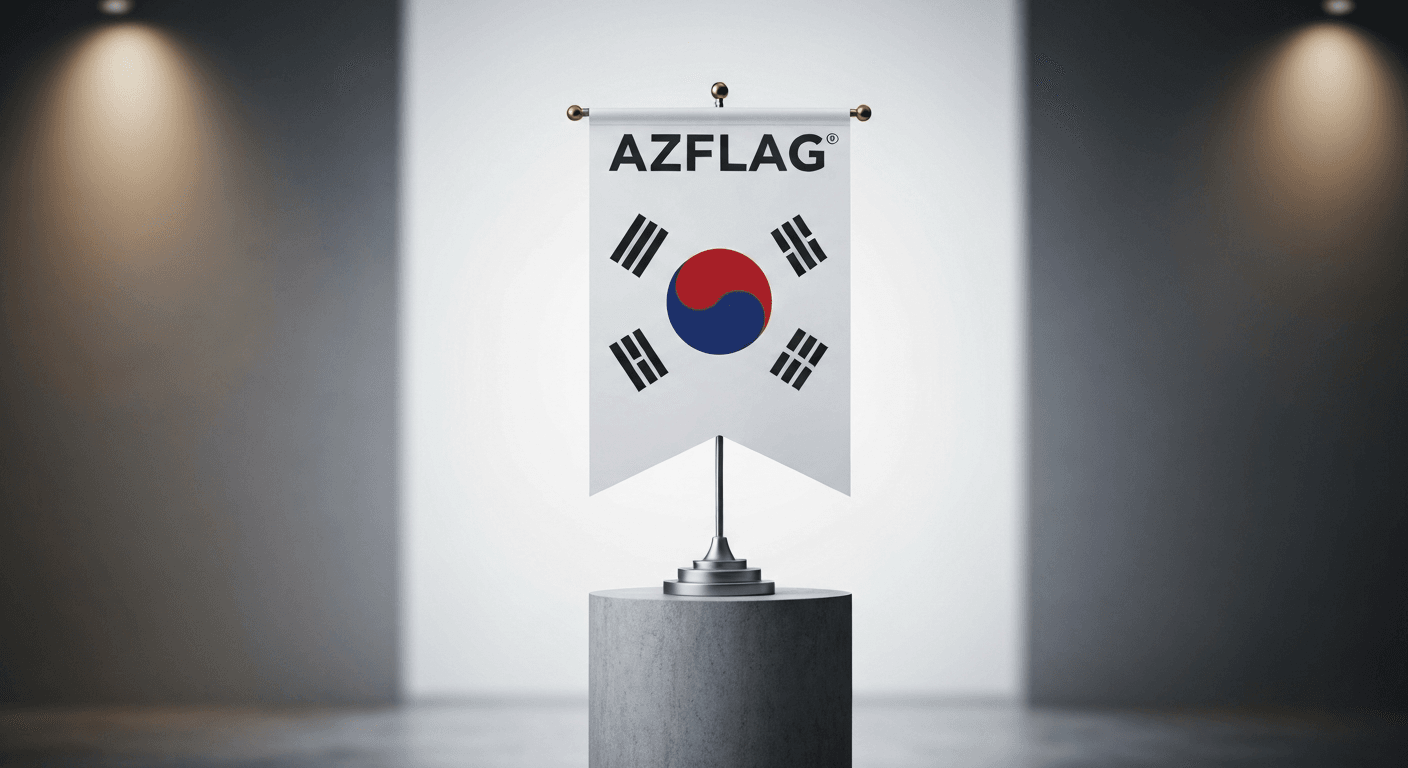 AZ FLAG South Korea Flag 18x12