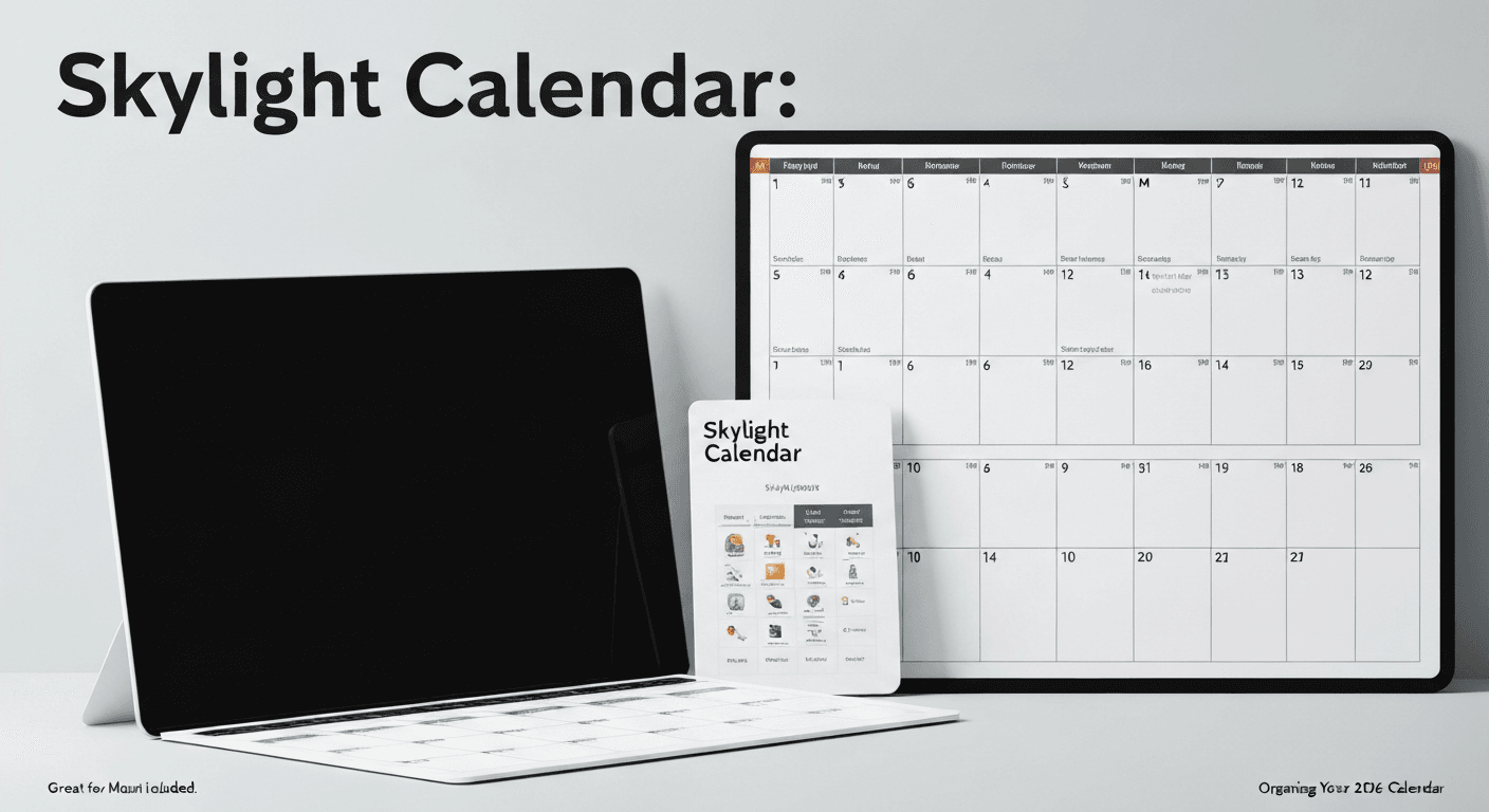 Skylight Calendar 15-inch Smart Display