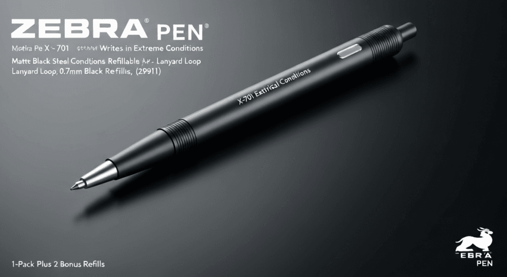 Honest Review of Zebra X-701 Tactical Ballpoint Pen