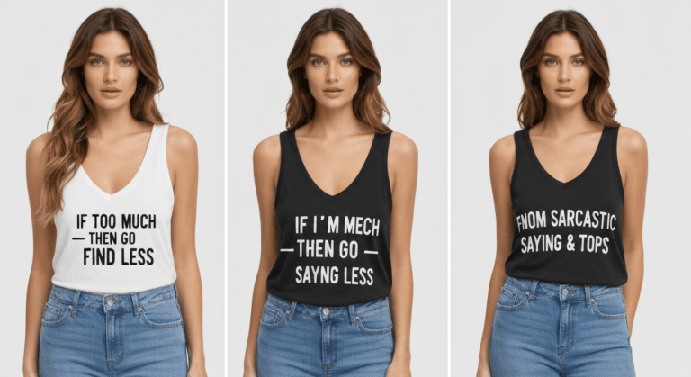 The Sarcastic Graphic Tee Market is Having a VC Moment—And This V-Neck is the Ultimate Identity Play