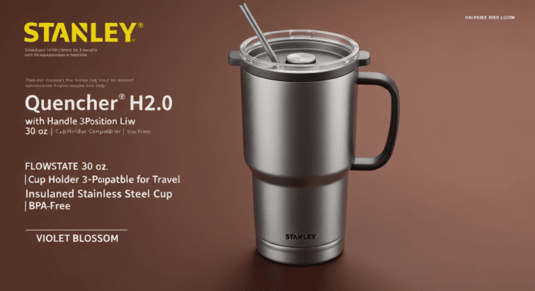 Stanley Quencher H2.0 30 oz Review: Is Violet Blossom Worth the Hype?