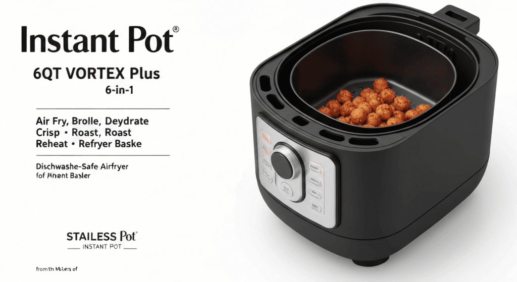 Instant Pot Vortex Plus 6-in-1 Air Fryer Review: Is It Worth the Reddit Hype?