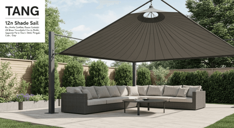 Best Backyard Shade: TANG 12′ x 14′ Sun Shade Sail Review