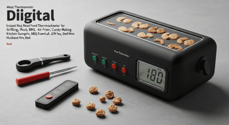 Why This Instant Read Digital Meat Thermometer is Trending for Grilling & BBQ