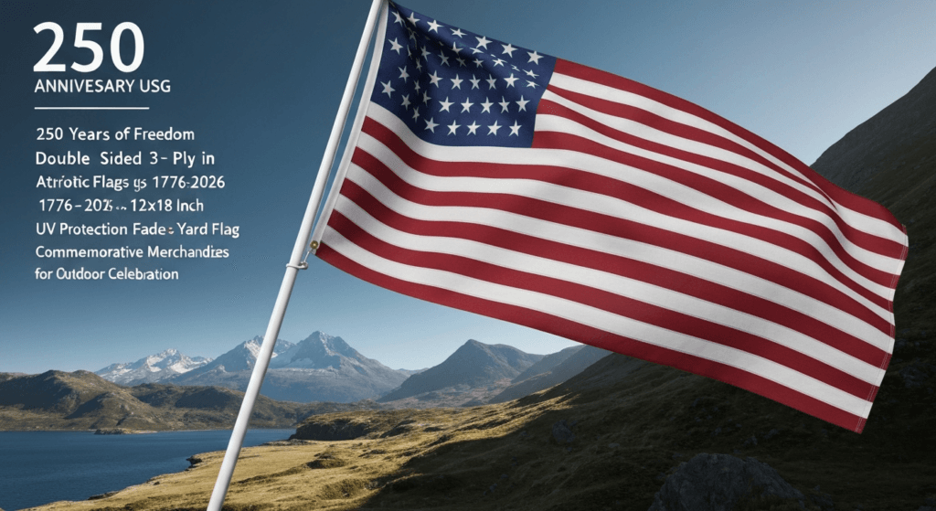 The 2026 Semiquincentennial Tech Stack: Why This 250th Anniversary USA Flag Is the Ultimate Outdoor Asset