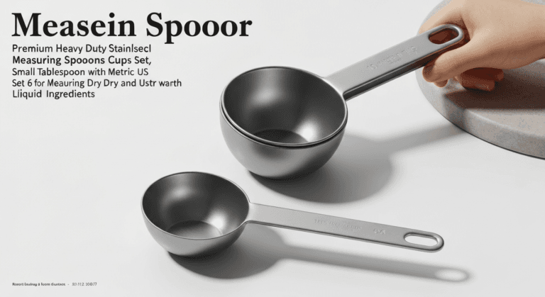 Best Stainless Steel Measuring Spoons for Healthy Meal Prep and Portion Control