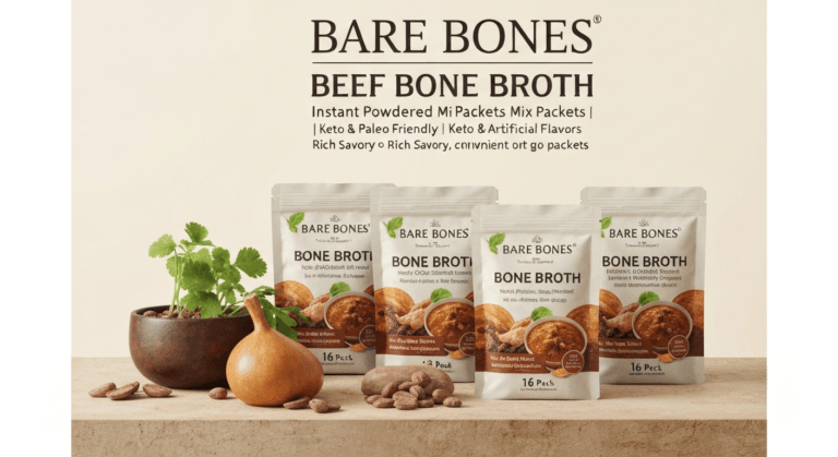 Bare Bones Beef Bone Broth Review: A Convenient, Protein-Rich Instant Option