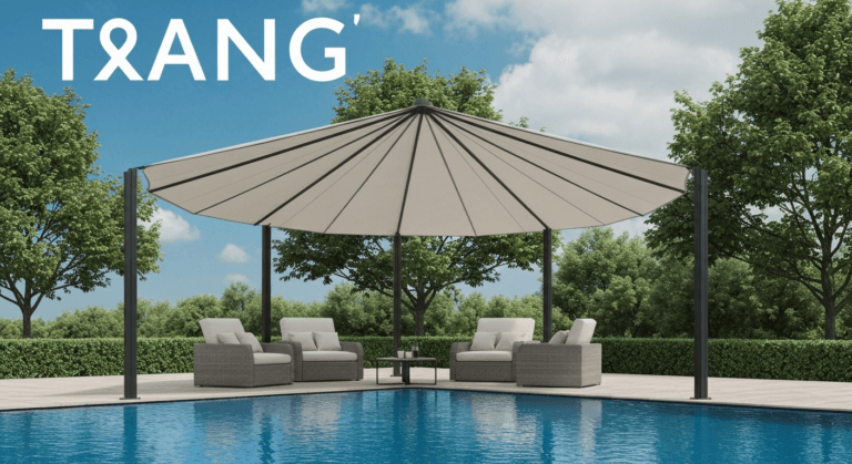 Create a Shaded Outdoor Wellness Space: TANG Waterproof Shade Sail Review