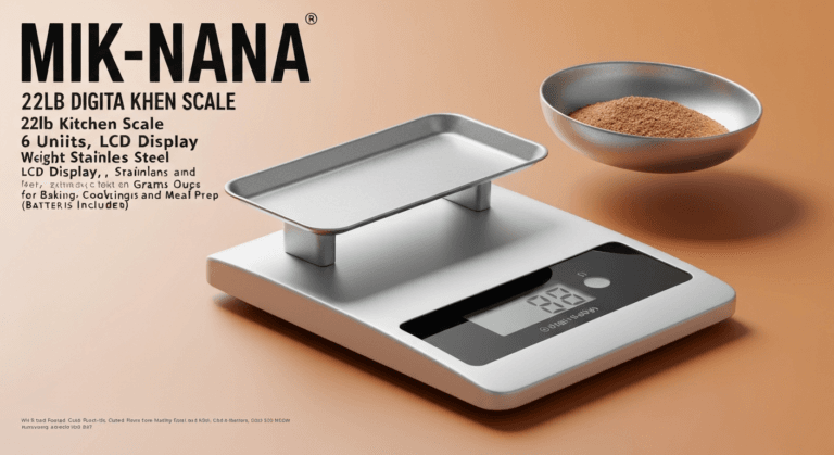 Mik-Nana Food Scale Review: A Reliable Digital Kitchen Scale for Meal Prep and Portion Control